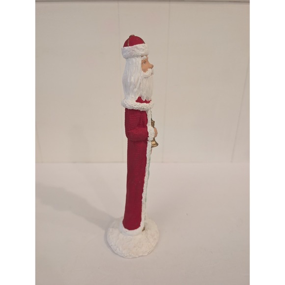 Vintage Christmas Old-World Santa Claus Ceramic Mold Hand Painted 10" Figurine - Picture 2 of 11